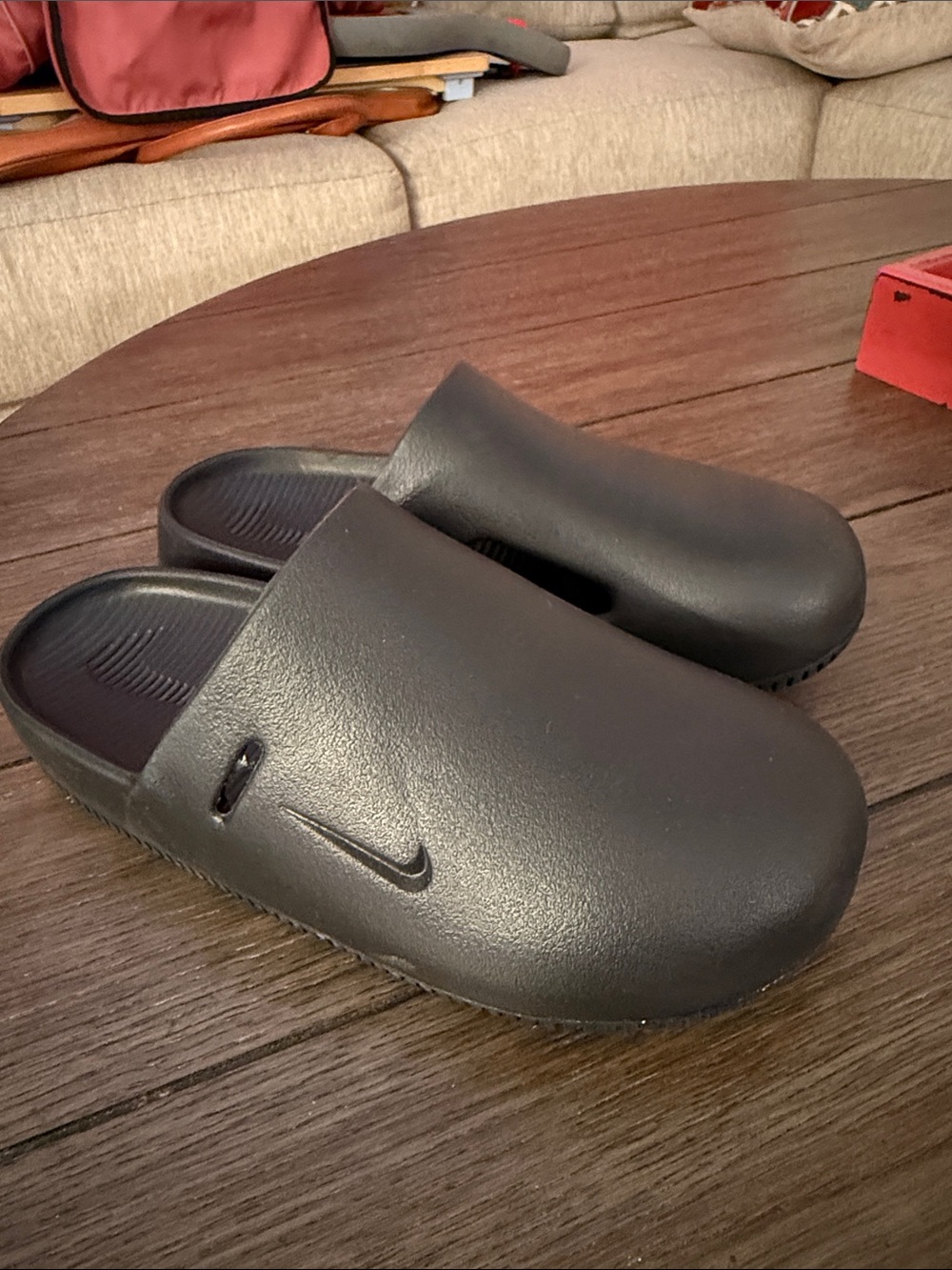 Nike Black Men’s Slip-On Clog Sandals